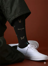 Chaussettes Insectes Noires