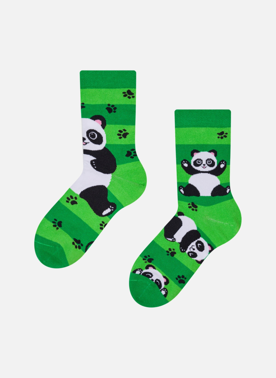 Chaussettes Enfants Pandas & Rayures