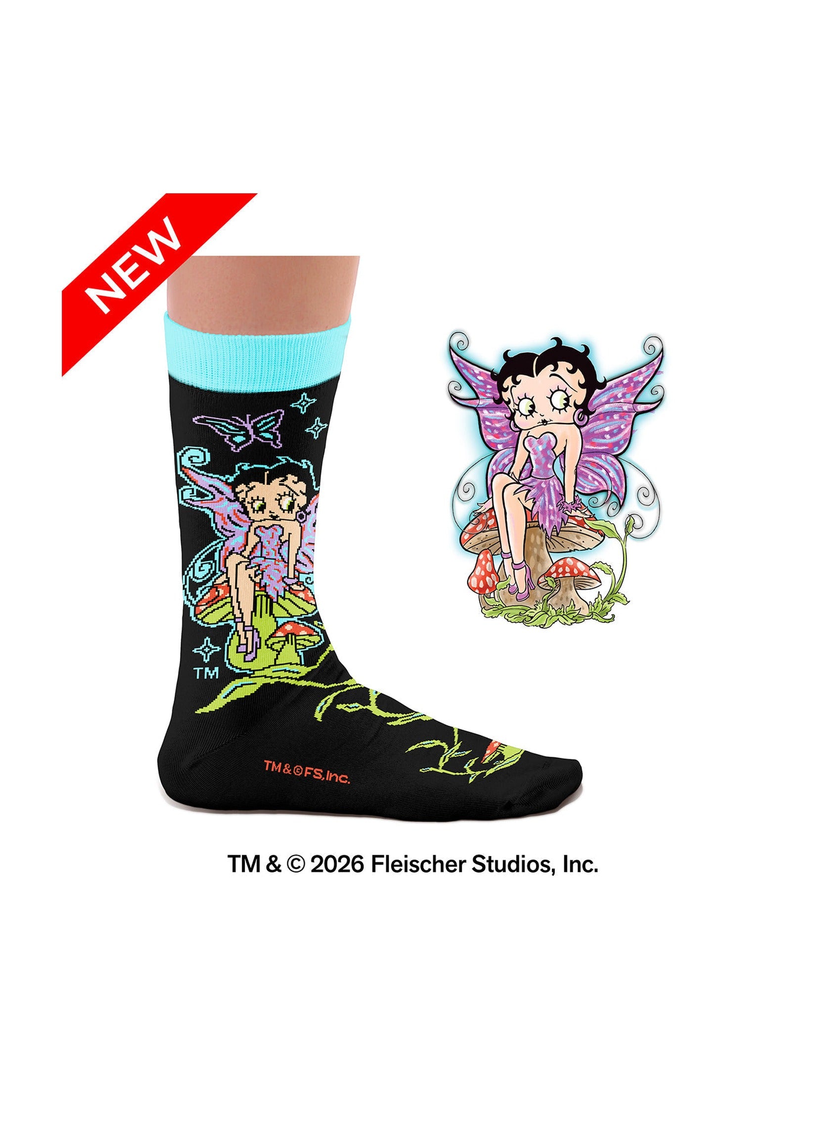 Chaussettes Betty Boop, La Fée