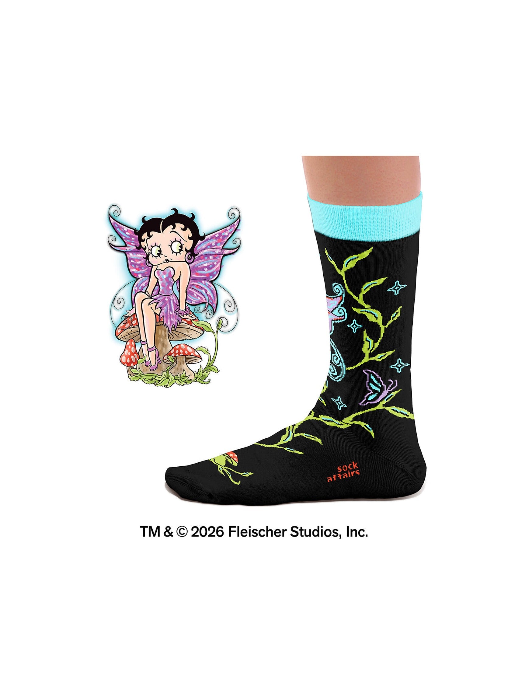 Chaussettes Betty Boop, La Fée