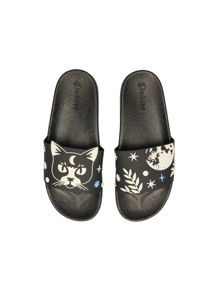 Claquettes Chat et Lune - Dedoles