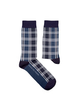 Chaussettes Tartan Bleues