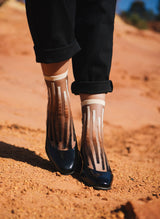 Chaussettes Transparentes Bryce Canyon Brune