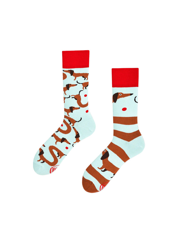 Chaussettes Teckel Saucisse - Many Mornings