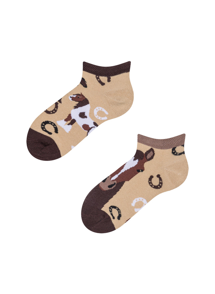 Socquettes Enfants Chevaux - Dedoles