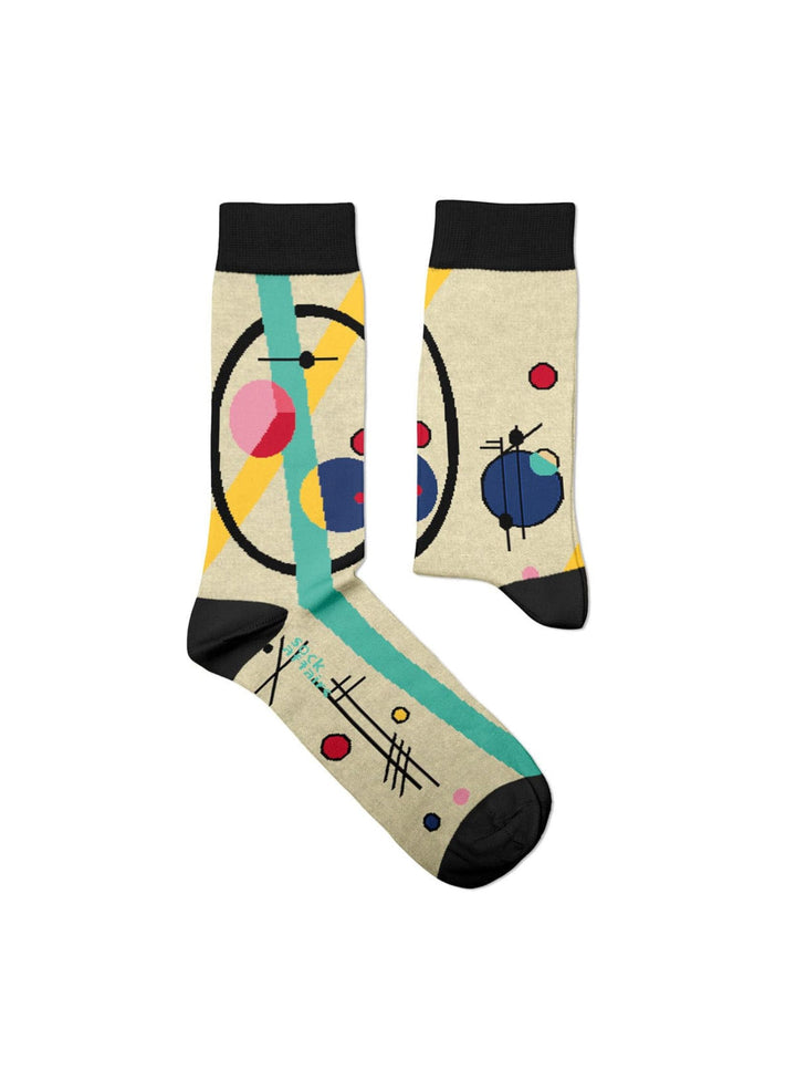 Chaussettes Cercles dans un Cercle, Kandinsky - Sock Affairs