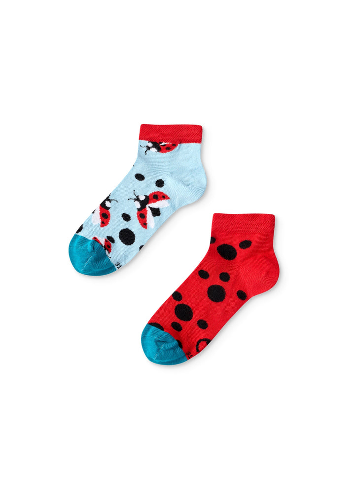 Socquettes Enfants Coccinelles et Points - Dedoles