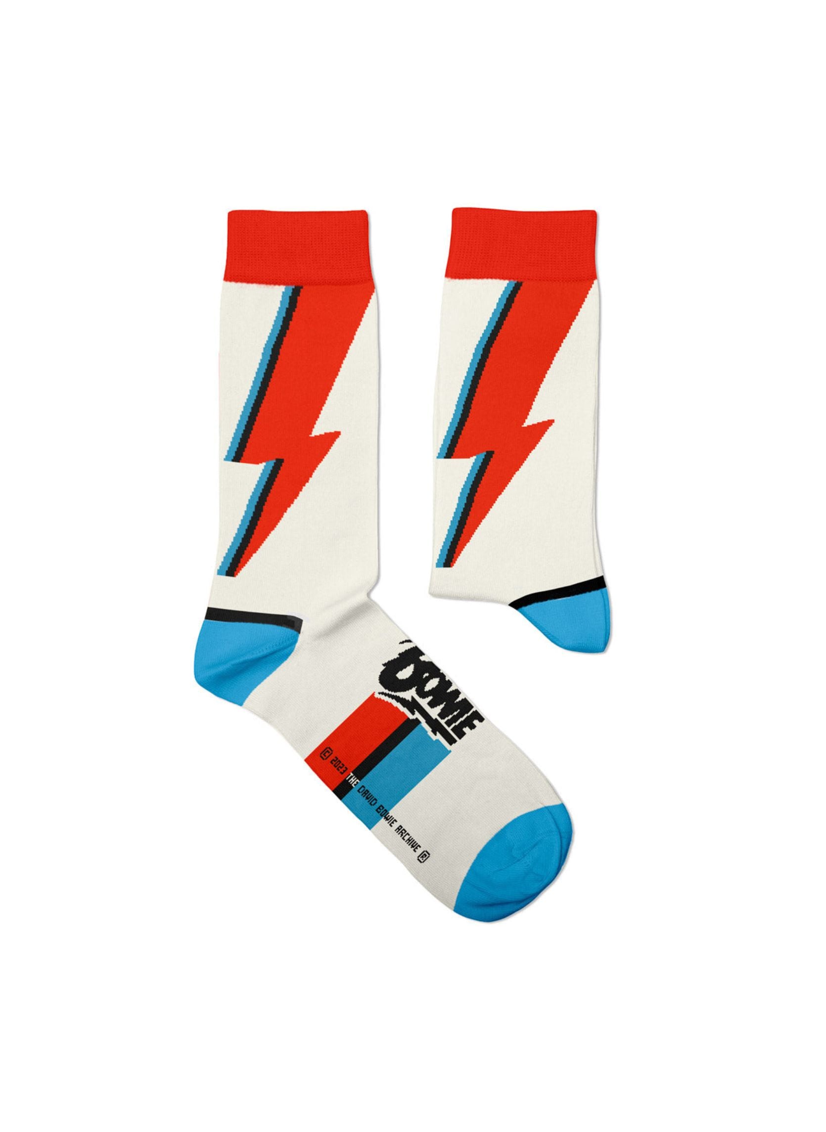 Chaussettes Aladdin Sane, David Bowie