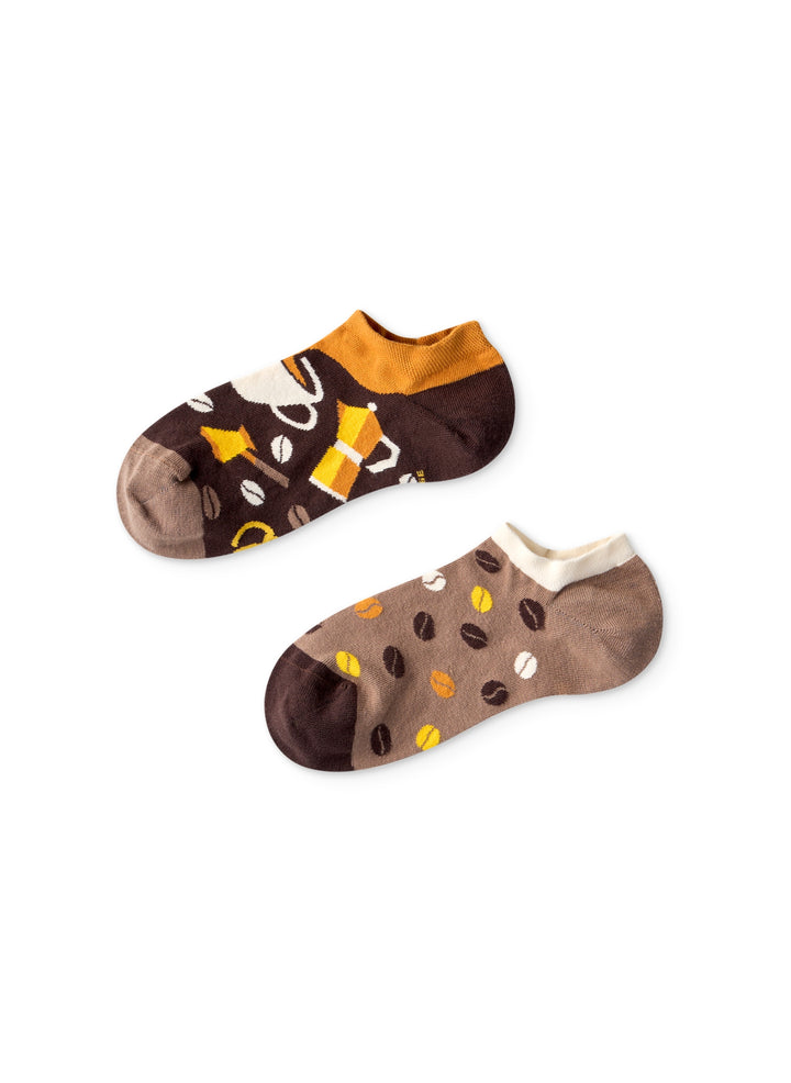 Socquettes invisibles Grains de café - Dedoles