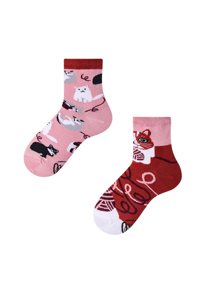 Chaussettes Enfants Chats Joueurs - Many Mornings