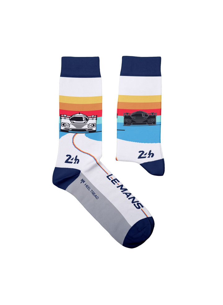 Chaussettes Retro Racer des 24H du Mans - Sock Affairs