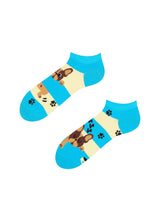 Socquettes Chiens et Rayures