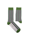 Chaussettes Pied de Poule Vert (Tissus Porsche)