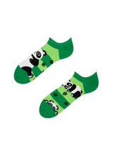 Socquettes Pandas & Rayures
