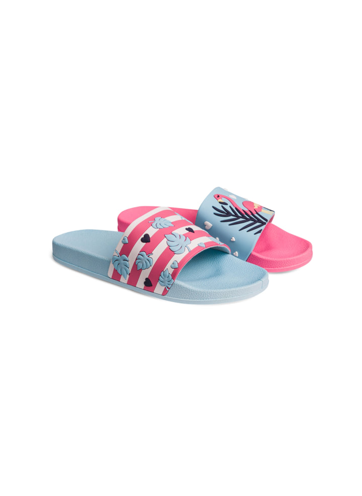Claquettes Flamants Roses Amoureux - Dedoles