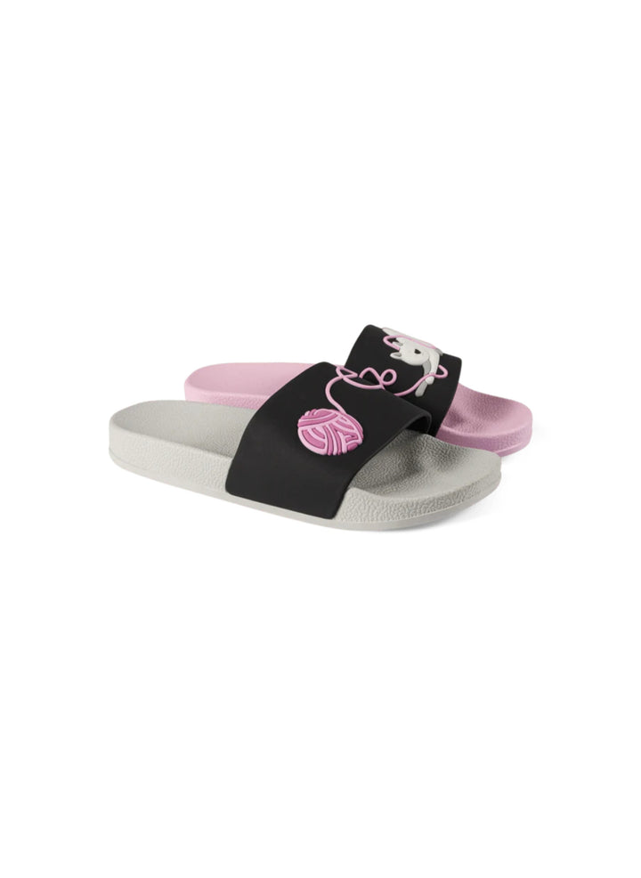 Claquettes Chat et Pelote de Laine - Dedoles