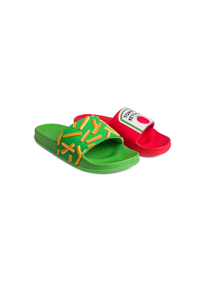 Claquettes Frites et Ketchup - Dedoles