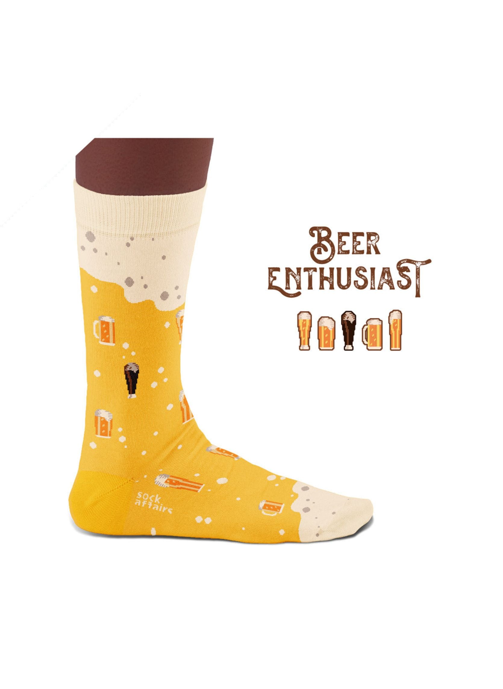 Chaussettes Passion Bière