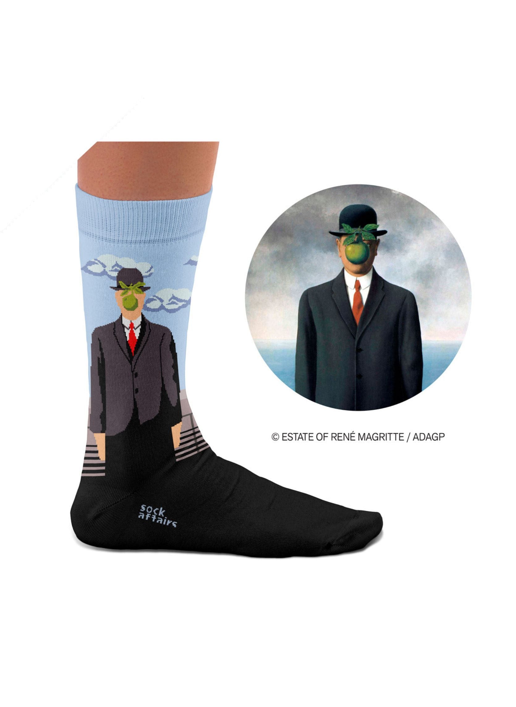 Chaussettes Le Fils de l'homme, Magritte