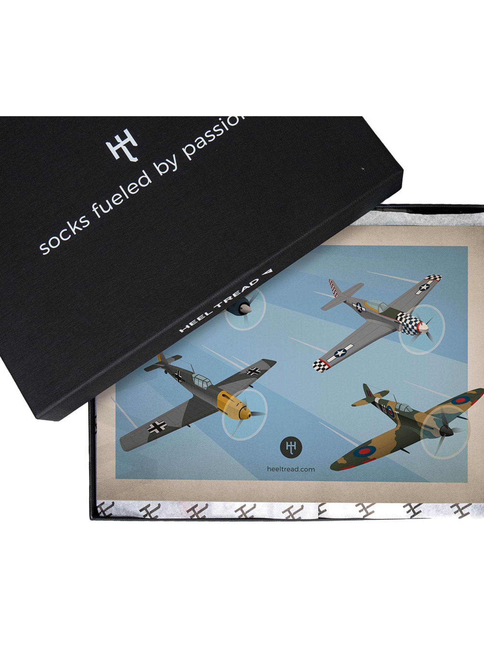 Coffret Chaussettes Avions de Guerre