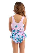 Maillot de bain Filles Feuilles et Papillons