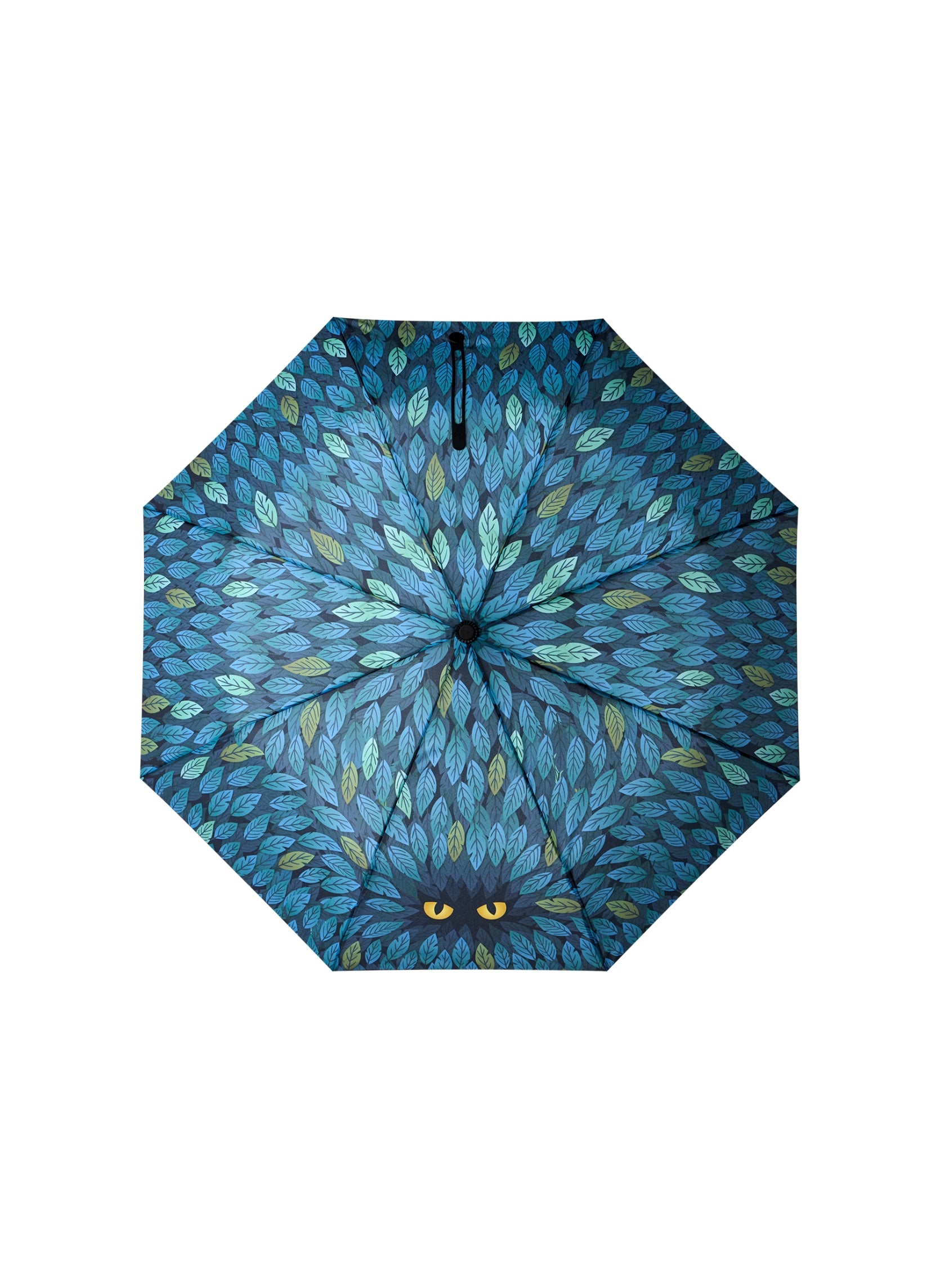 Parapluie Yeux de Chat & Feuilles