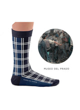 Chaussettes Tartan Bleues