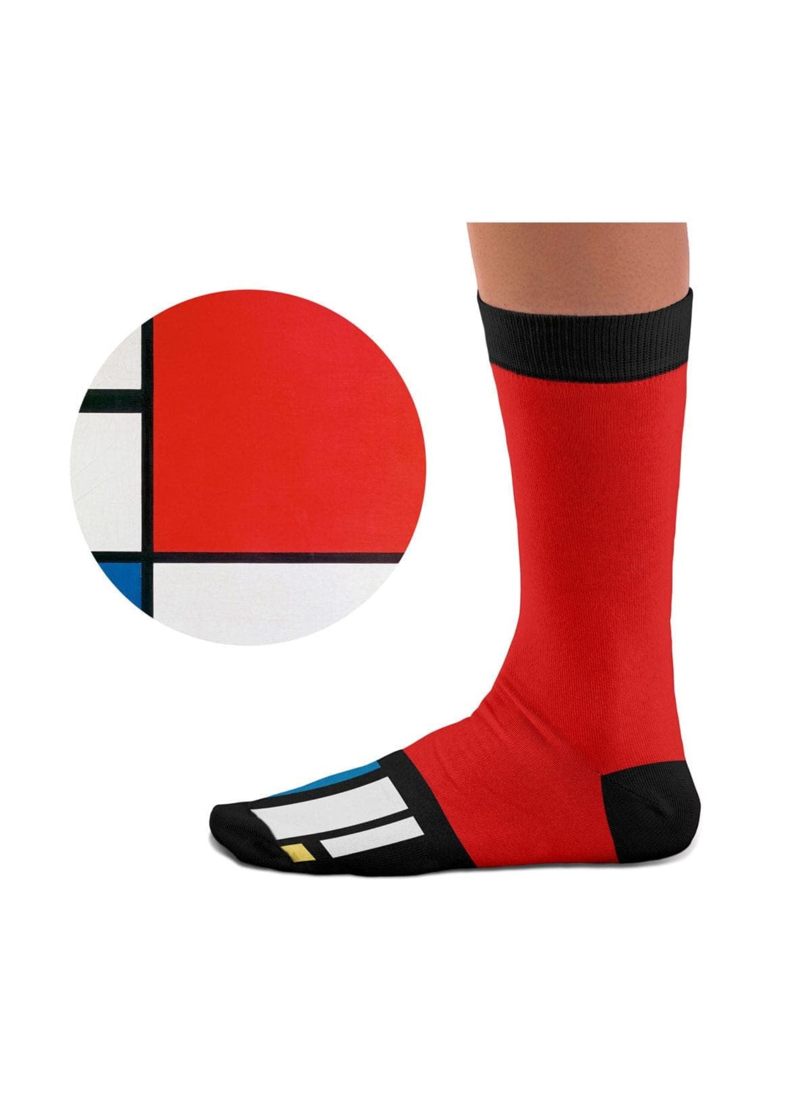 Chaussettes Composition II, Mondrian