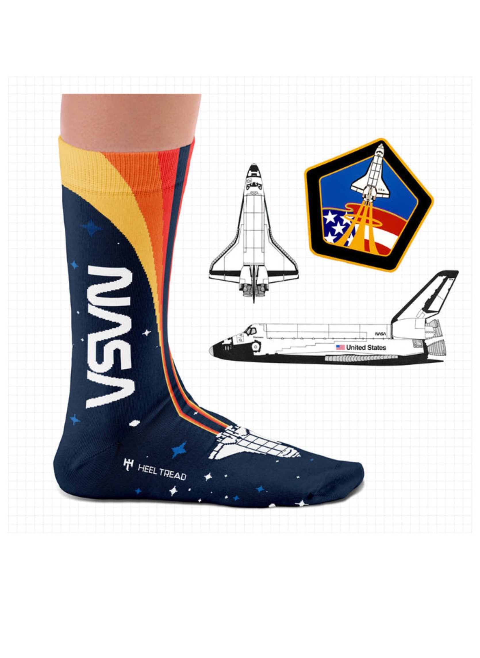 Chaussettes NASA & Espace