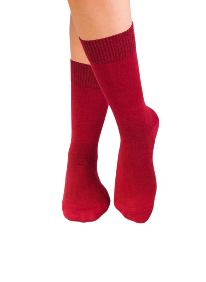 Chaussettes pour Diabétiques - Rouge - Pirin Hill