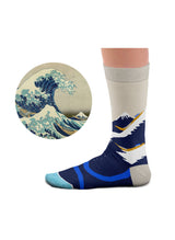 Chaussettes La Grande Vague, Hokusai