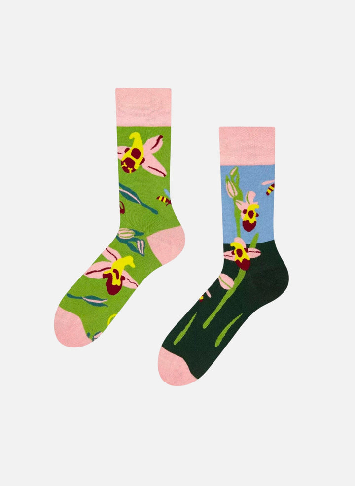 Chaussettes Bambou Ophrys Mouche