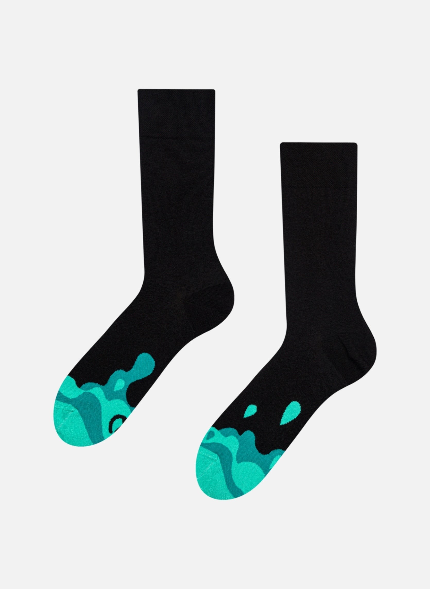 Dedoles - Chaussettes Gouttes Turquoises Cachées | Le Bar à Chaussettes.