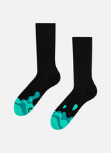 Dedoles - Chaussettes Gouttes Turquoises Cachées | Le Bar à Chaussettes.