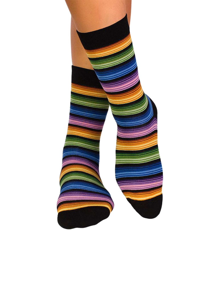 Chaussettes en Bambou Arc en ciel clair - Pirin Hill