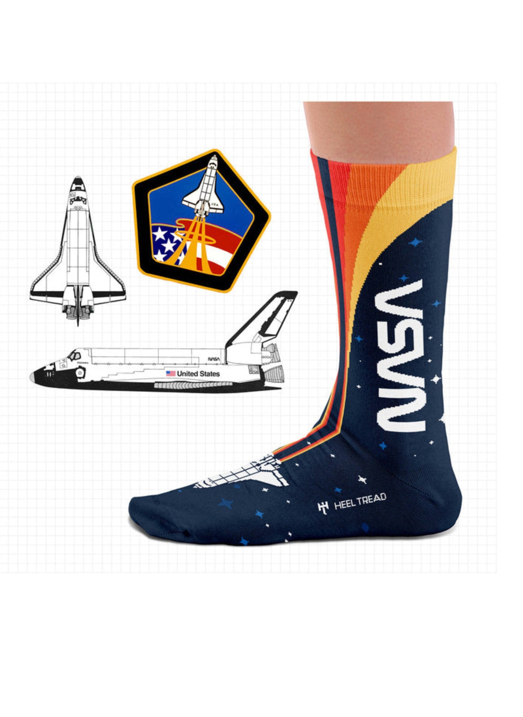 Chaussettes NASA & Espace