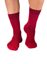 Chaussettes pour Diabétiques - Rouge
