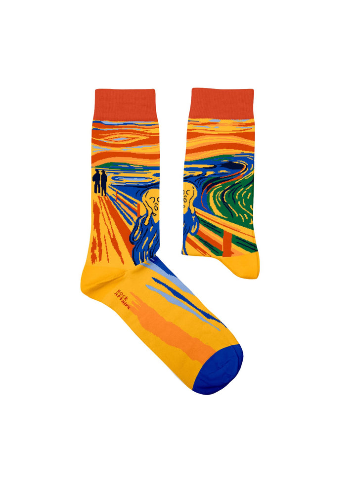 Chaussettes Le Cri de Munch - Sock Affairs
