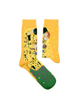 Chaussettes Le Baiser, Gustav Klimt (Redessinées)