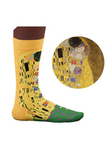 Chaussettes Le Baiser, Gustav Klimt (Redessinées)