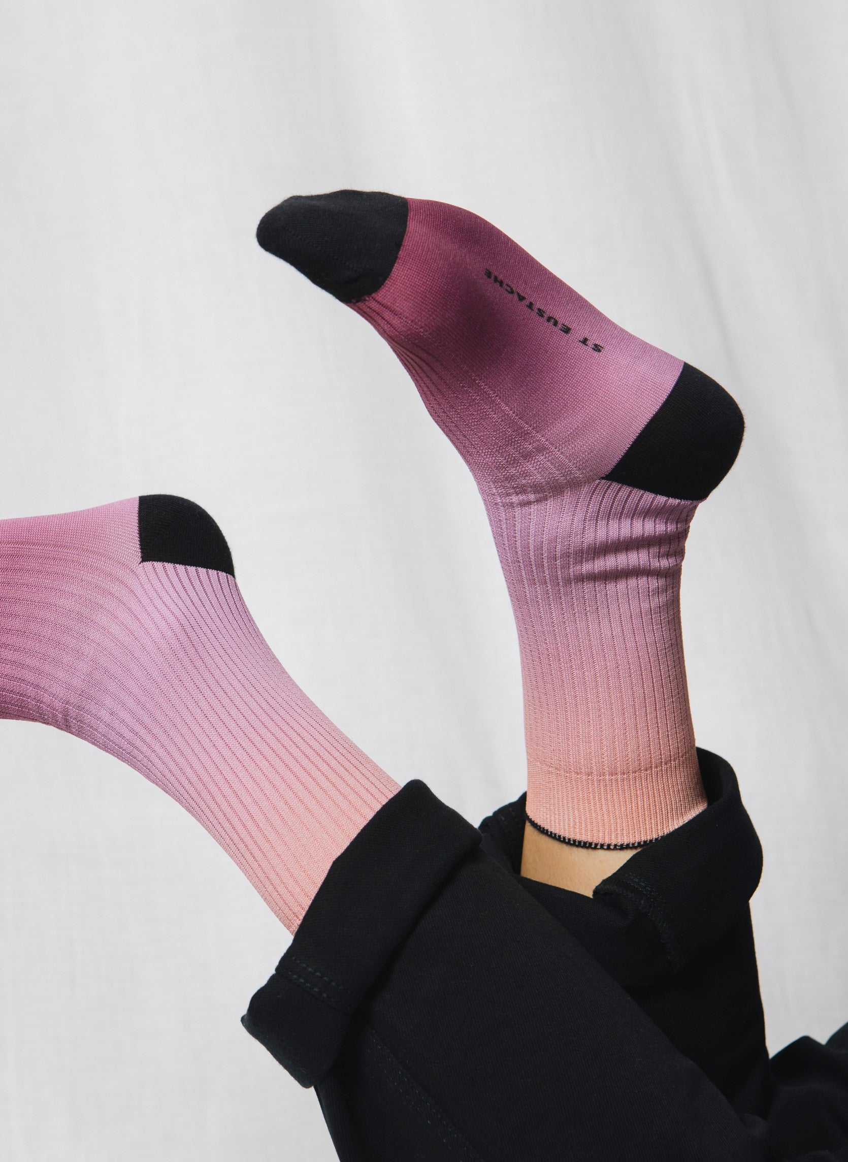Mysocks Chaussettes Longues Côtelées Coton Peigné Haut De Gamme – Au-Dessus Du Genou, Sans Couture, Ultra Confort (38-43)