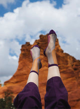 Chaussettes Transparentes Antelope Canyon Fuchsia