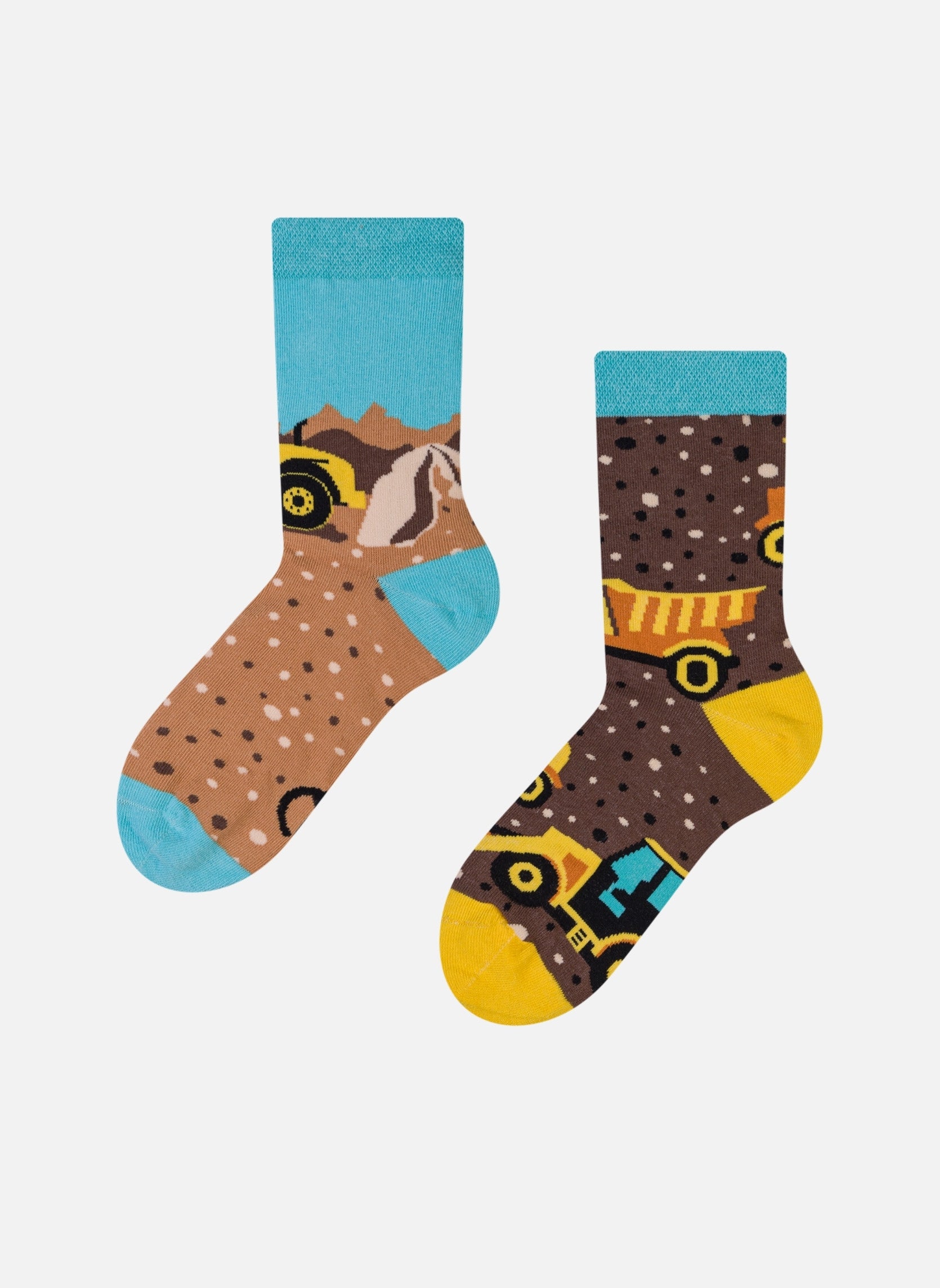 Dedoles - Chaussettes Enfants Camions de Chantier | Le Bar à Chaussettes.