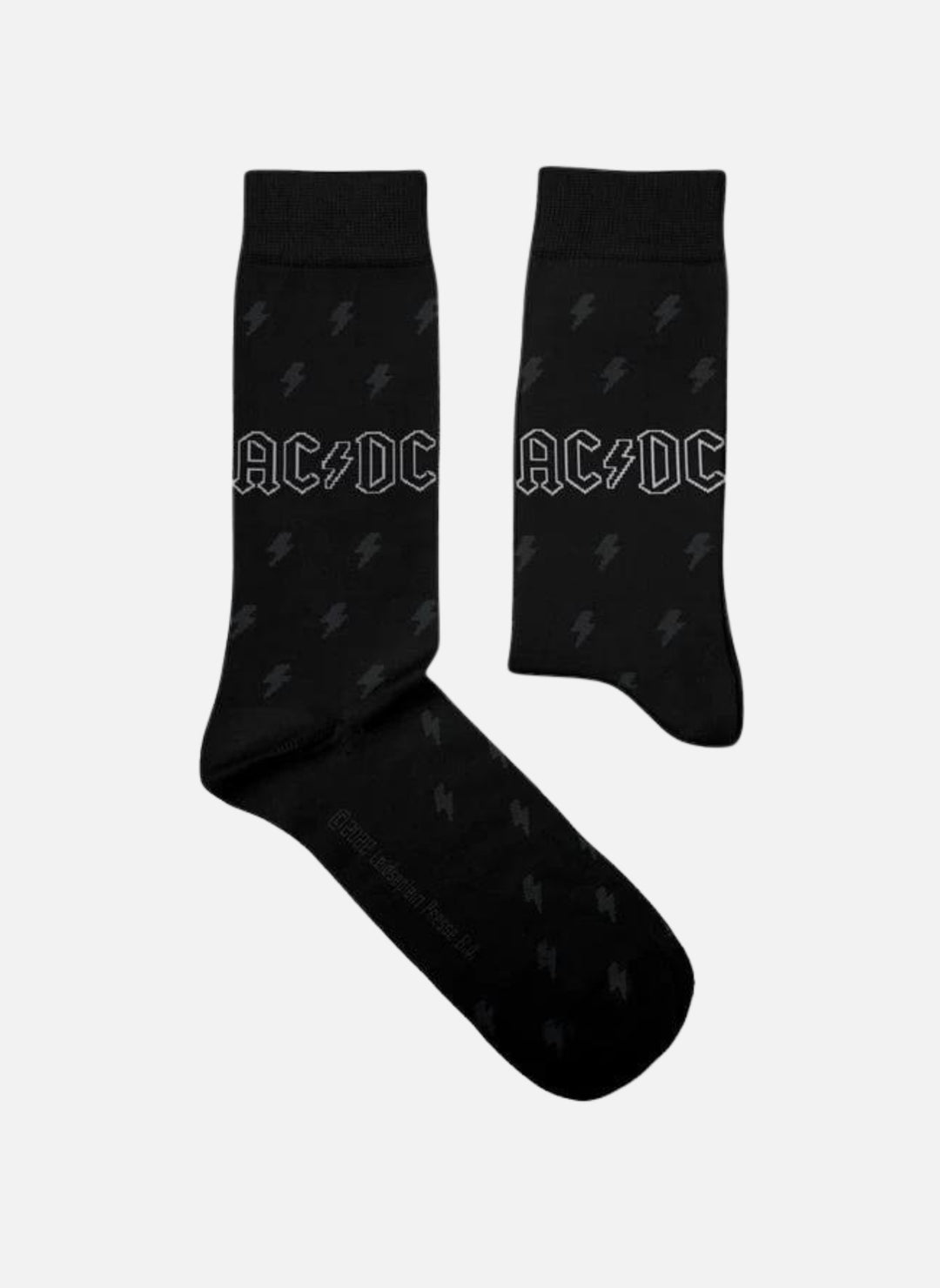 Chaussettes Back in Black AC/DC