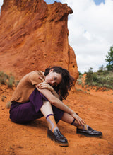 Chaussettes Transparentes Antelope Canyon Fuchsia