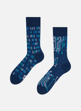 Dedoles - Chaussettes Binaire 0 et 1 | Le Bar à Chaussettes.