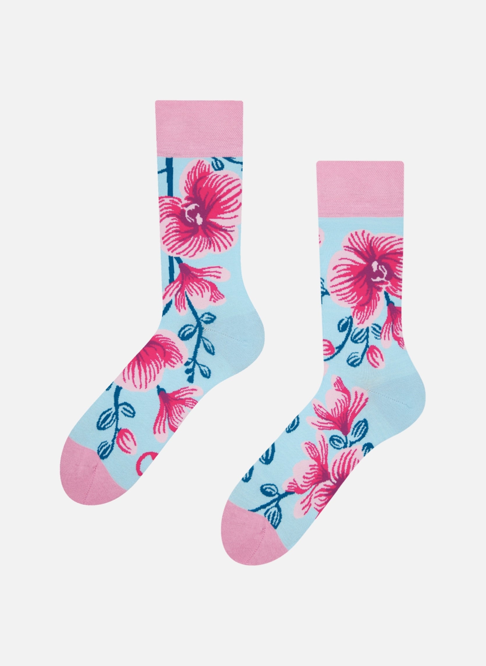 Chaussettes Orchidées