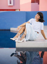 Chaussettes Transparentes Les Alpes Pastel - Photo 6