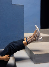 Chaussettes Transparentes Boavista Blue - Photo 2