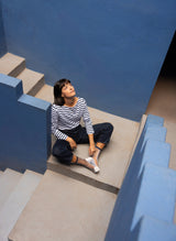 Chaussettes Transparentes Boavista Blue - Photo 3